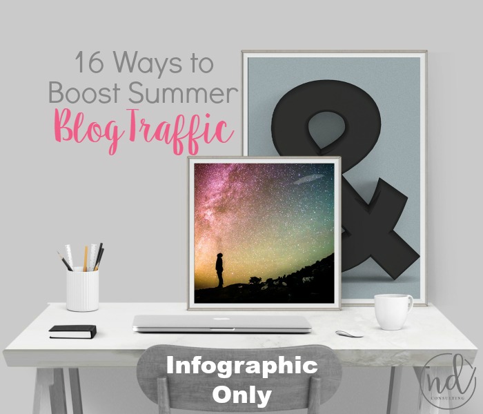 Use these 16 ways to increase summer blog traffic!