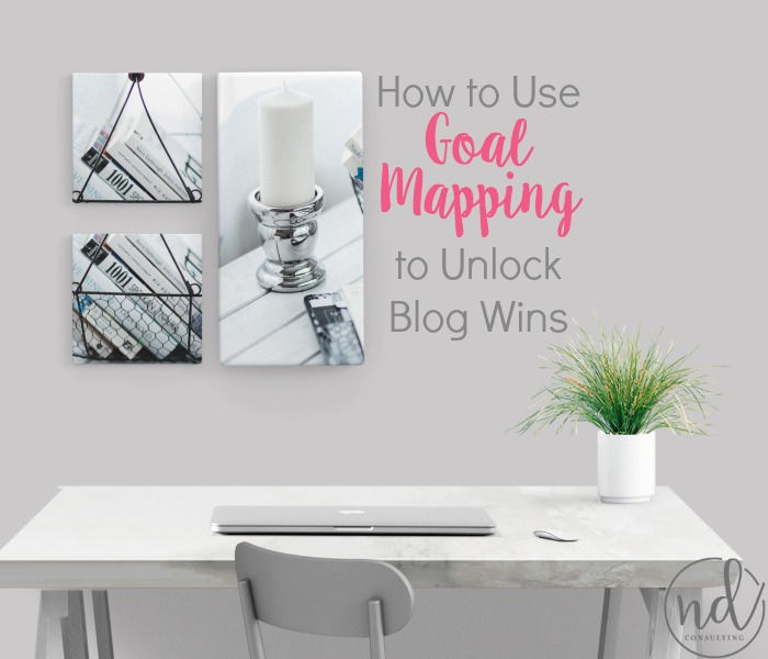Goal mapping can help you accomplish your biggest blogging goals in 90 days!