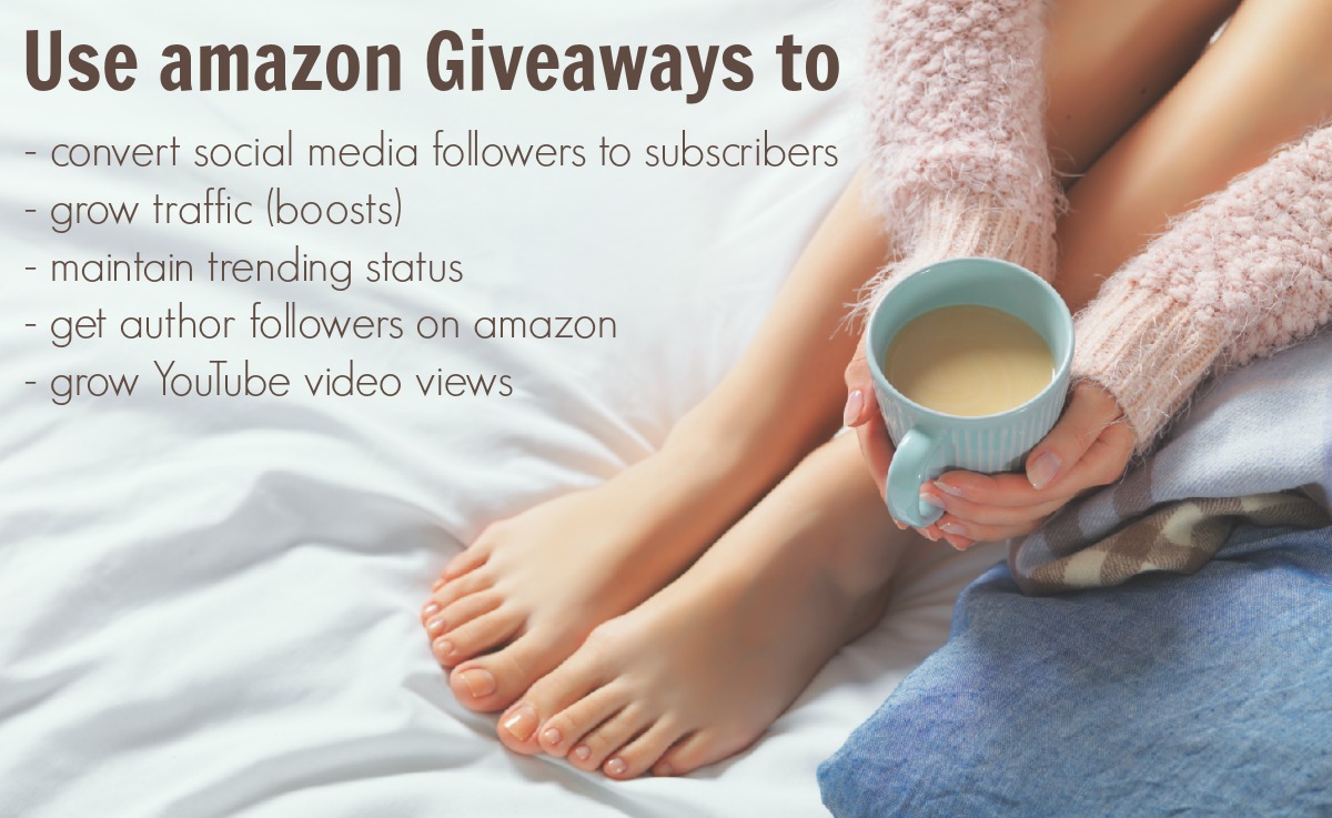 Use amazon Giveaways for blog traffic boosts with minimal investment.