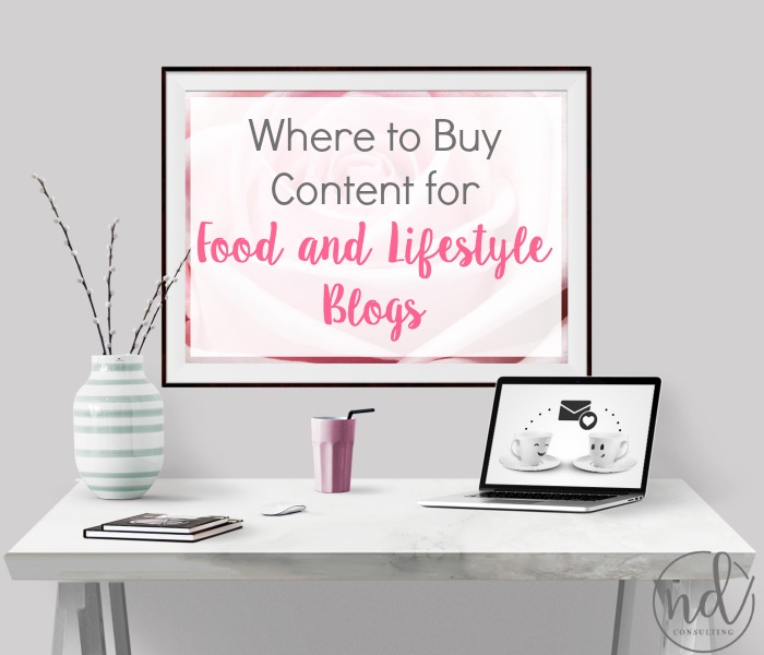 Do you know where to buy QUALITY content for a food or lifestyle blog to help you fill out your editorial calendar, take a break, or build a deep social following? Now you do...
