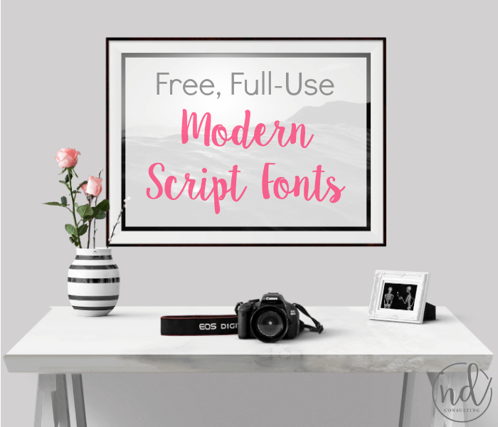 Beautiful, clean, free, commercial use fonts for eBooks, PDFs, t-shirts, and any print on demand service.